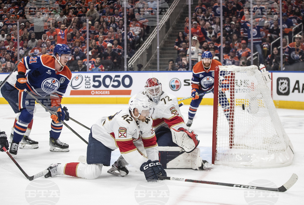 Stanley Cup Panthers Oilers Hockey