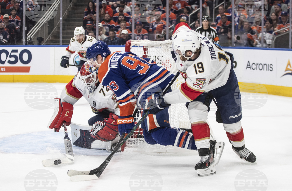 Stanley Cup Panthers Oilers Hockey