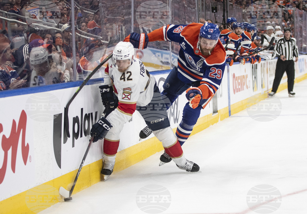 Stanley Cup Panthers Oilers Hockey