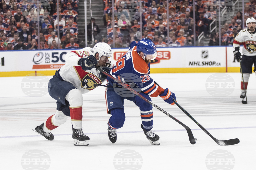 Stanley Cup Panthers Oilers Hockey
