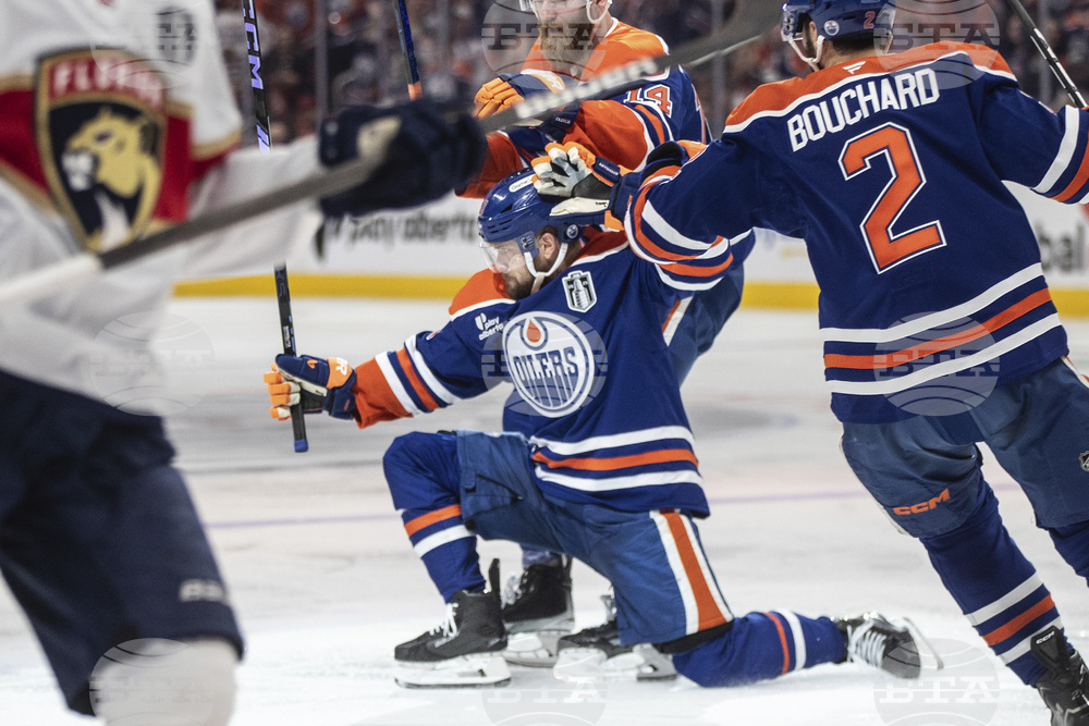 Stanley Cup Panthers Oilers Hockey