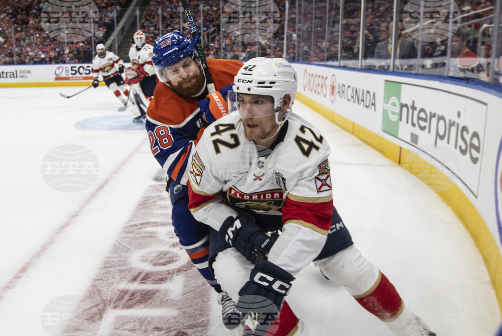 Stanley Cup Panthers Oilers Hockey