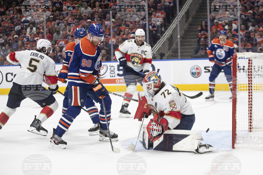 Stanley Cup Panthers Oilers Hockey