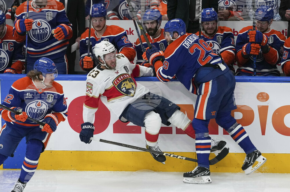 Stanley Cup Panthers Oilers Hockey