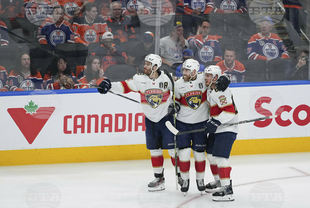 Stanley Cup Panthers Oilers Hockey