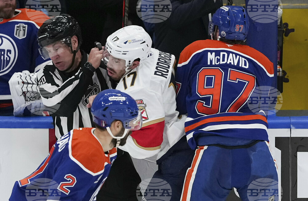 Stanley Cup Panthers Oilers Hockey