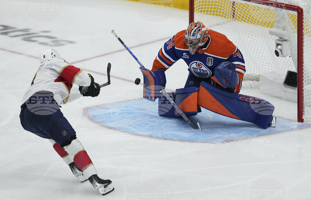Stanley Cup Panthers Oilers Hockey