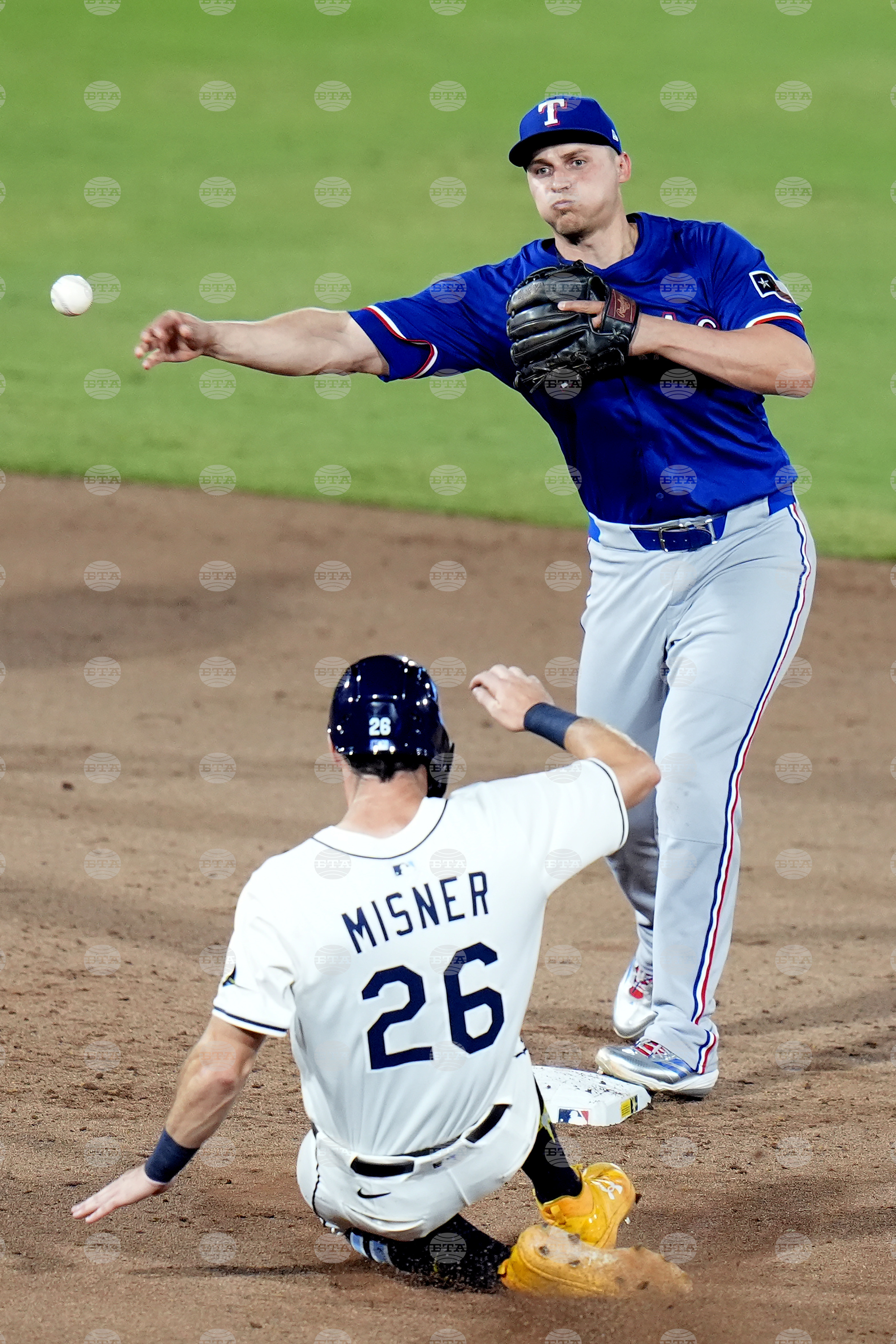 Rangers Rays Baseball