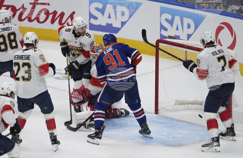 Stanley Cup Panthers Oilers Hockey