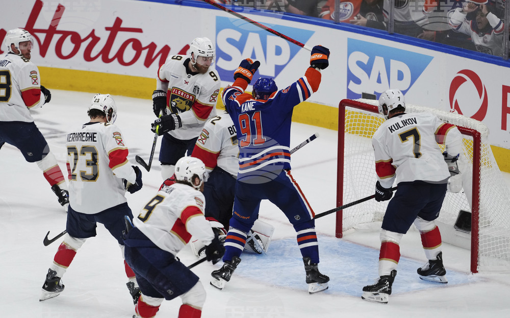 Stanley Cup Panthers Oilers Hockey