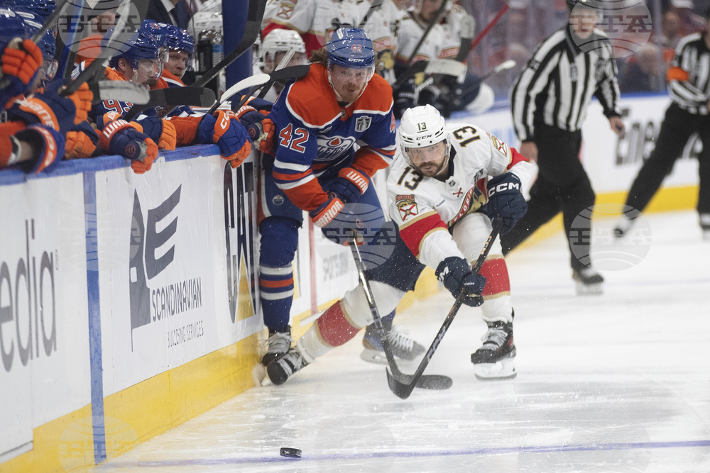 Stanley Cup Panthers Oilers Hockey