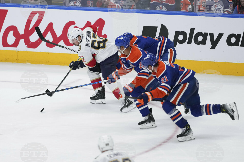 Stanley Cup Panthers Oilers Hockey