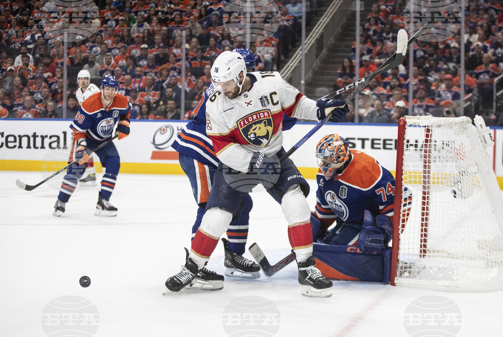 Stanley Cup Panthers Oilers Hockey