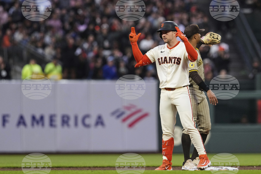 Padres Giants Baseball