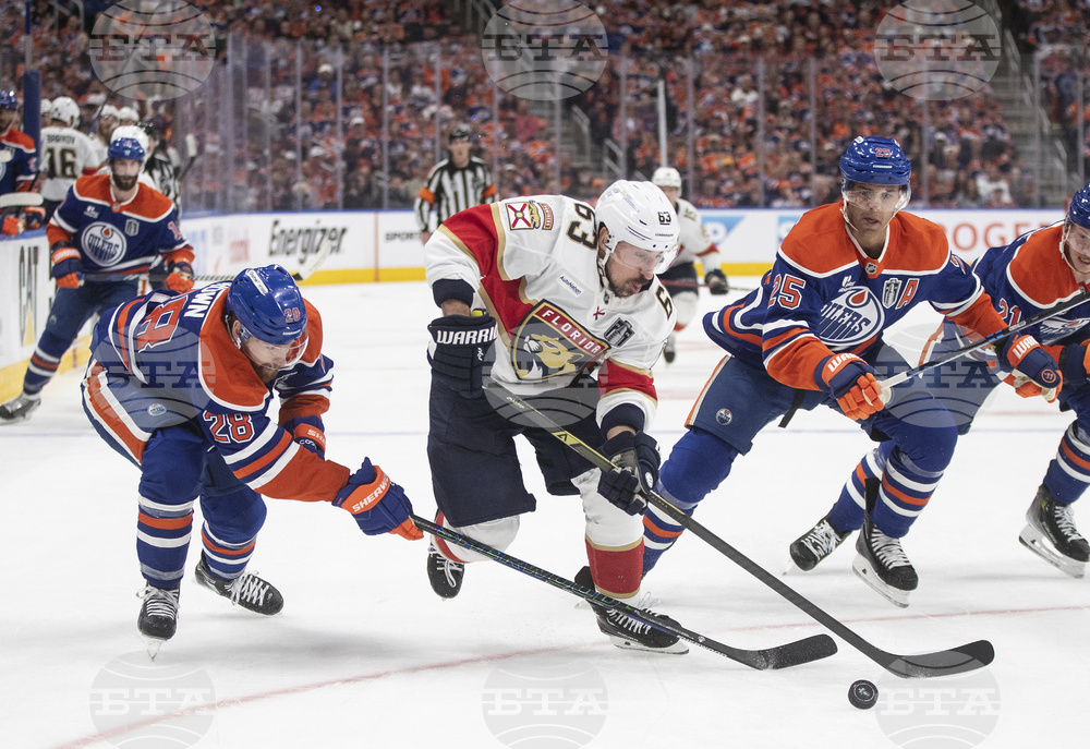 Stanley Cup Panthers Oilers Hockey