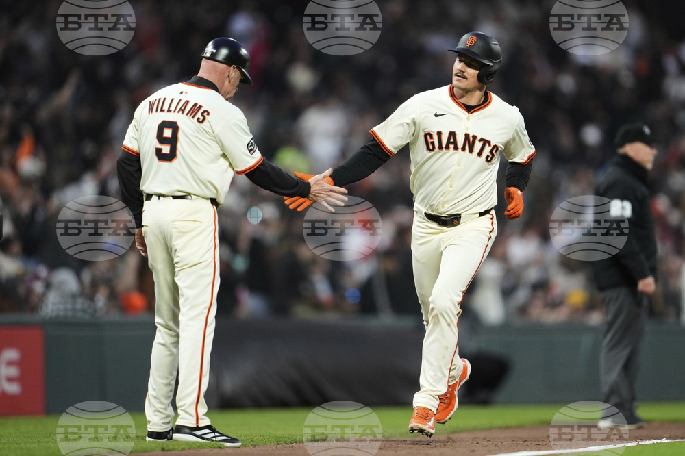 Padres Giants Baseball