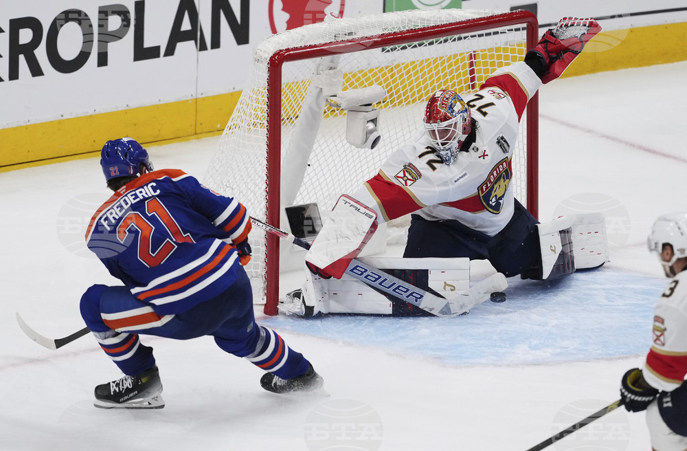 Stanley Cup Panthers Oilers Hockey