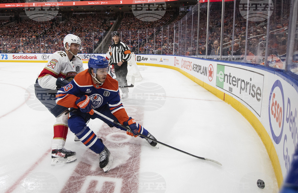 Stanley Cup Panthers Oilers Hockey