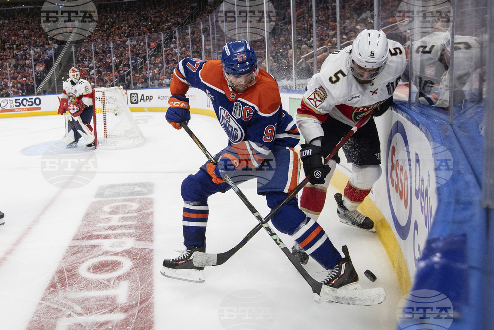 Stanley Cup Panthers Oilers Hockey