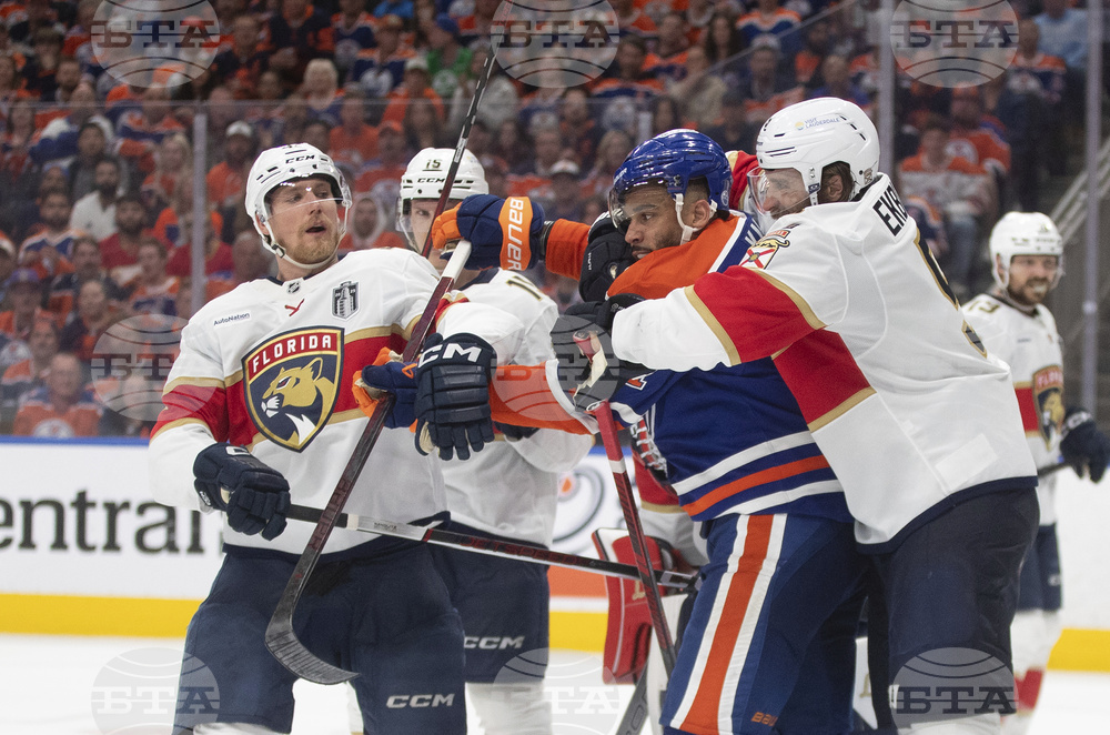 Stanley Cup Panthers Oilers Hockey