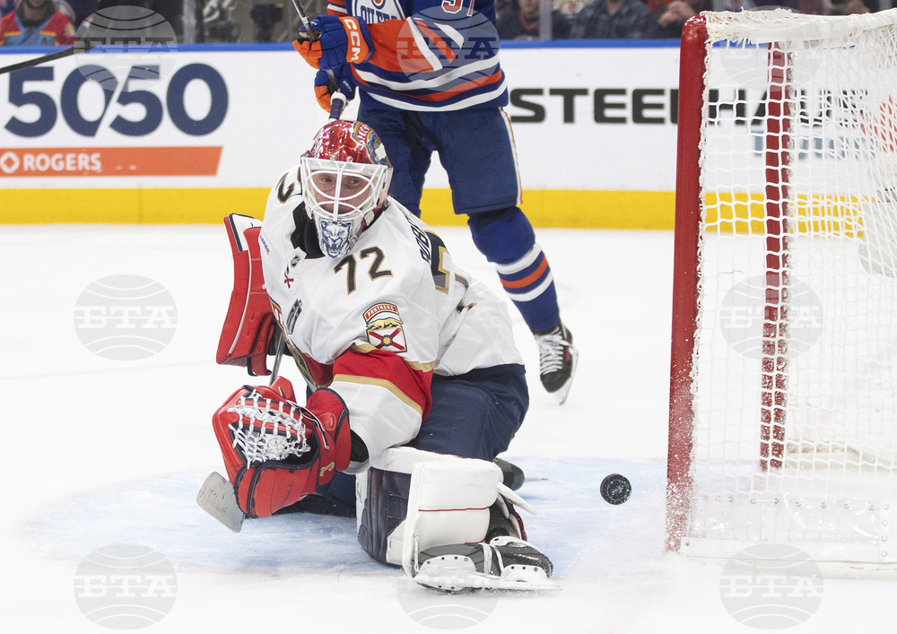 Stanley Cup Panthers Oilers Hockey