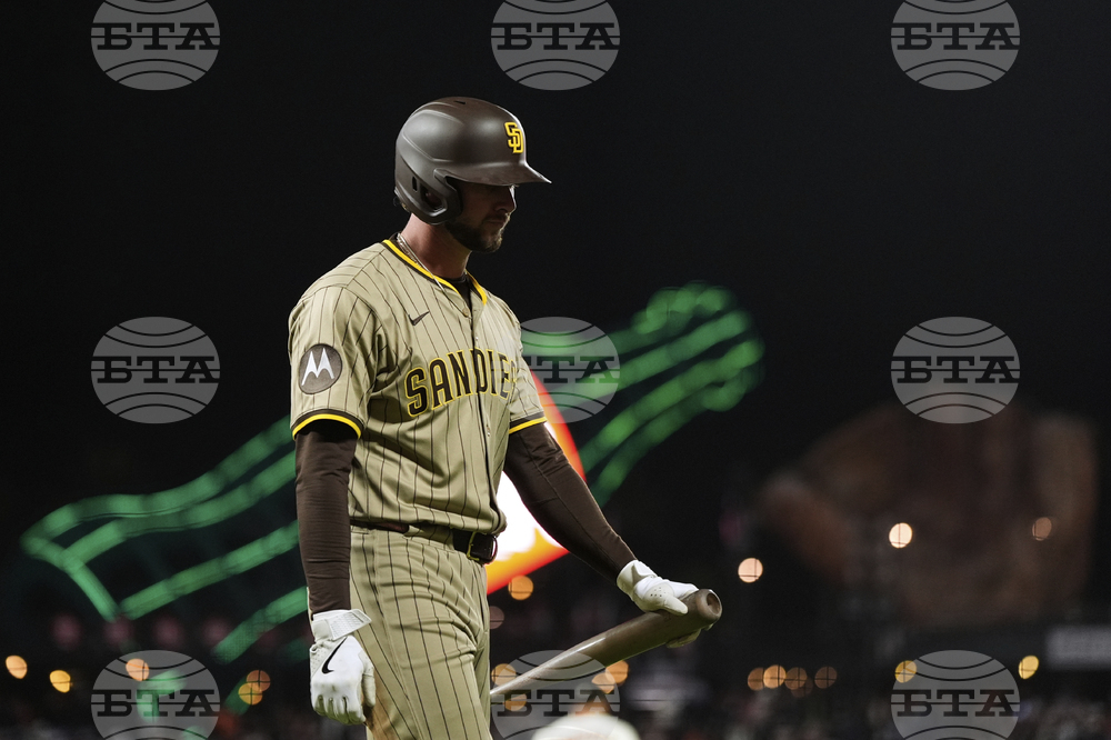 Padres Giants Baseball