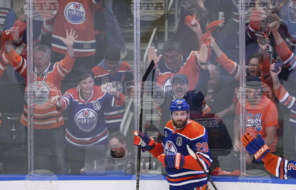 Stanley Cup Panthers Oilers Hockey