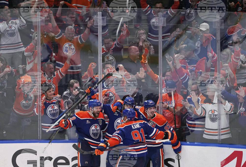 Stanley Cup Panthers Oilers Hockey