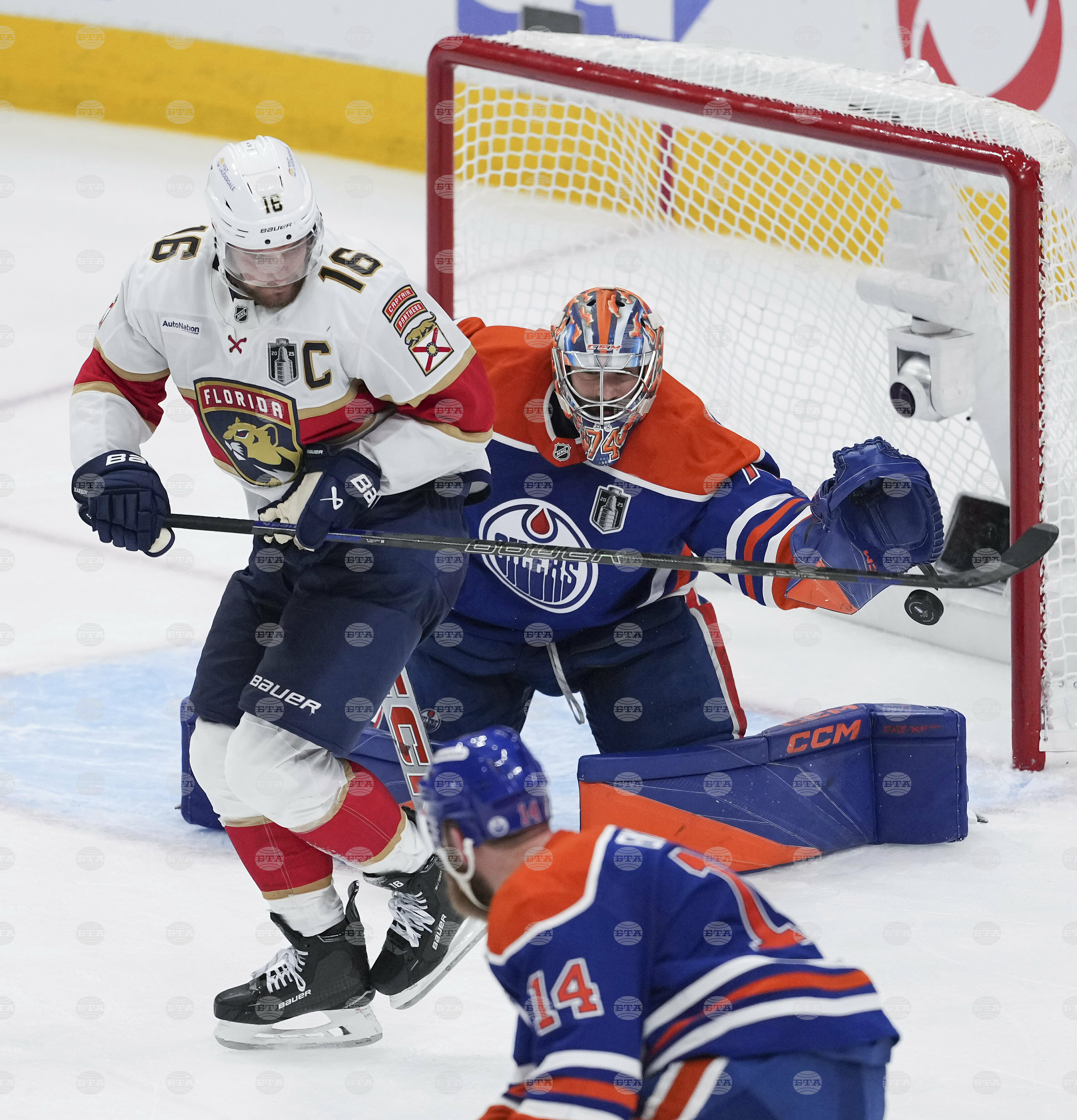 Stanley Cup Panthers Oilers Hockey