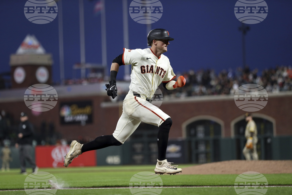 Padres Giants Baseball