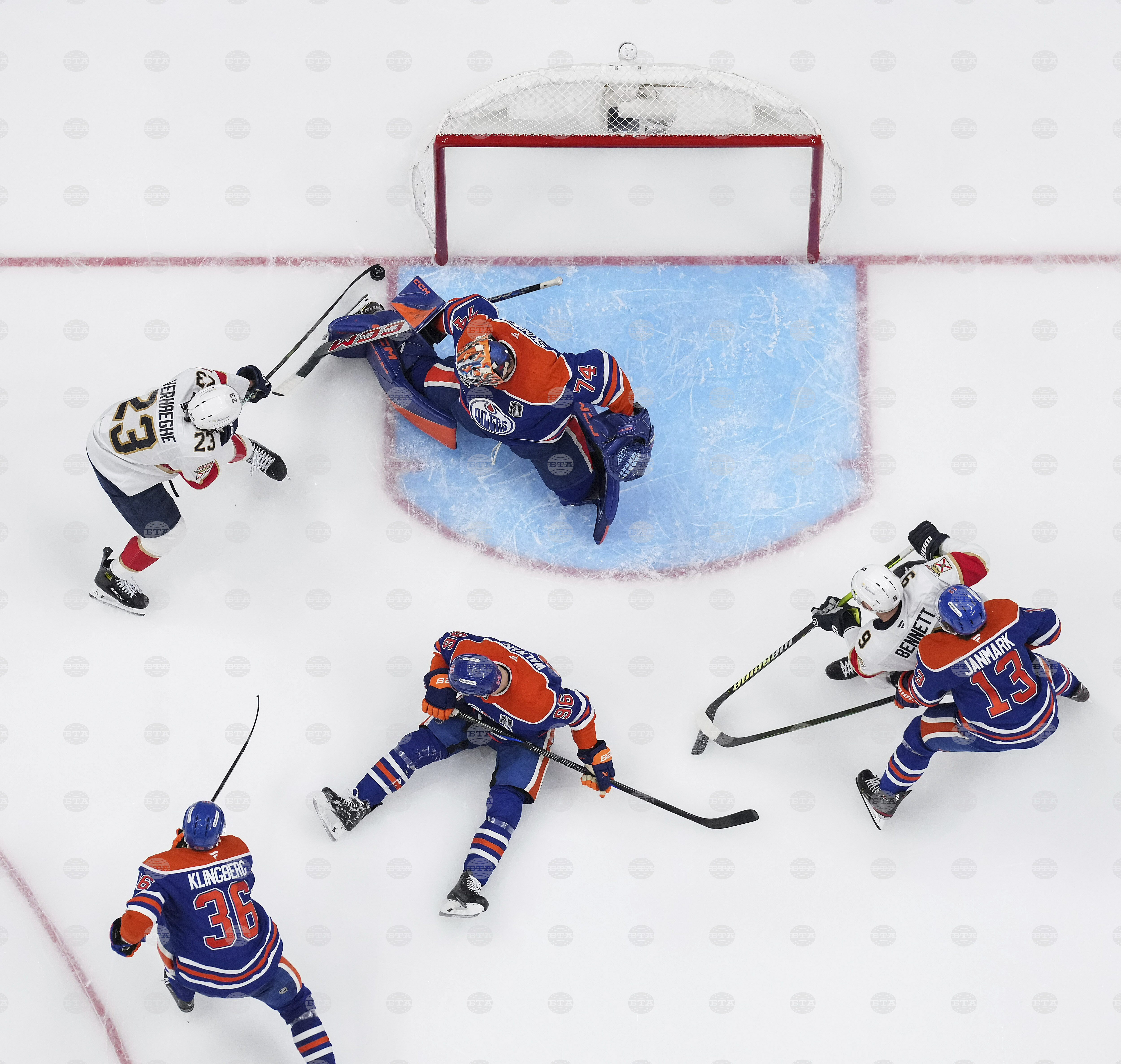 Stanley Cup Panthers Oilers Hockey