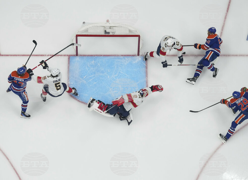 Stanley Cup Panthers Oilers Hockey