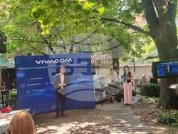 "Виваком" дари 120 000 лева на Сдружението на олимпийските отбори по природни науки. На снимката: Николай Андреев - главен изпълнителен директор на "Виваком". Снимка: Димитрина Ветова/БТА