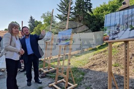 Село Лозен - първа копка - нов корпус на 201-во ОУ "Св. св. Кирил и Методий"