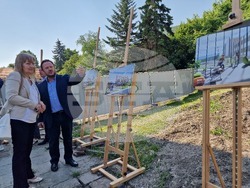 Село Лозен - първа копка - нов корпус на 201-во ОУ "Св. св. Кирил и Методий"