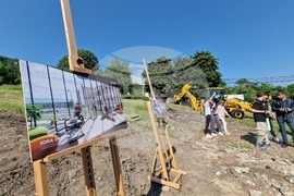 Село Лозен - първа копка - нов корпус на 201-во ОУ "Св. св. Кирил и Методий"