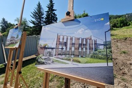 Село Лозен - първа копка - нов корпус на 201-во ОУ "Св. св. Кирил и Методий"