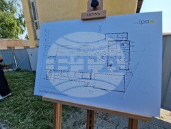 Село Лозен - първа копка - нов корпус на 201-во ОУ "Св. св. Кирил и Методий"