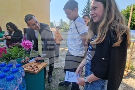 Село Лозен - първа копка - нов корпус на 201-во ОУ "Св. св. Кирил и Методий"