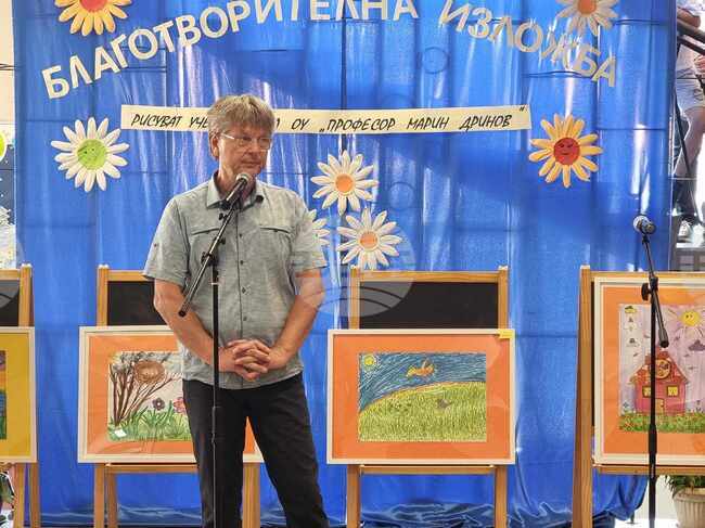 Изложба на детски рисунки се включва в кампания за създаване в Кюстендил на музеен комплекс, посветен на Владимир Димитров-Майстора