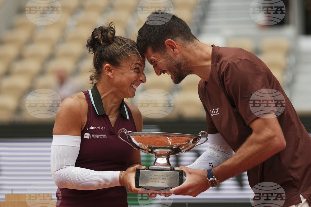 APTOPIX French Open Tennis