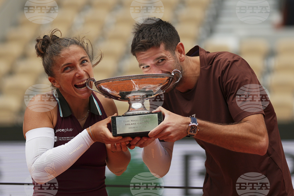 APTOPIX French Open Tennis