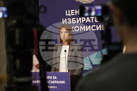 ЦИК - брифинг - Камелия Нейкова
