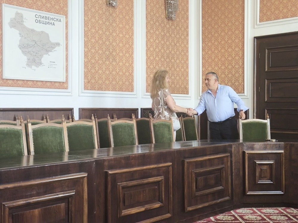 Община Сливен: Жители на общината се срещнаха с кмета Стефан Радев в приемния му ден 