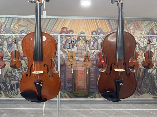 Струнни инструменти на майстори от цял свят са изложени в Музея на розата в Казанлък