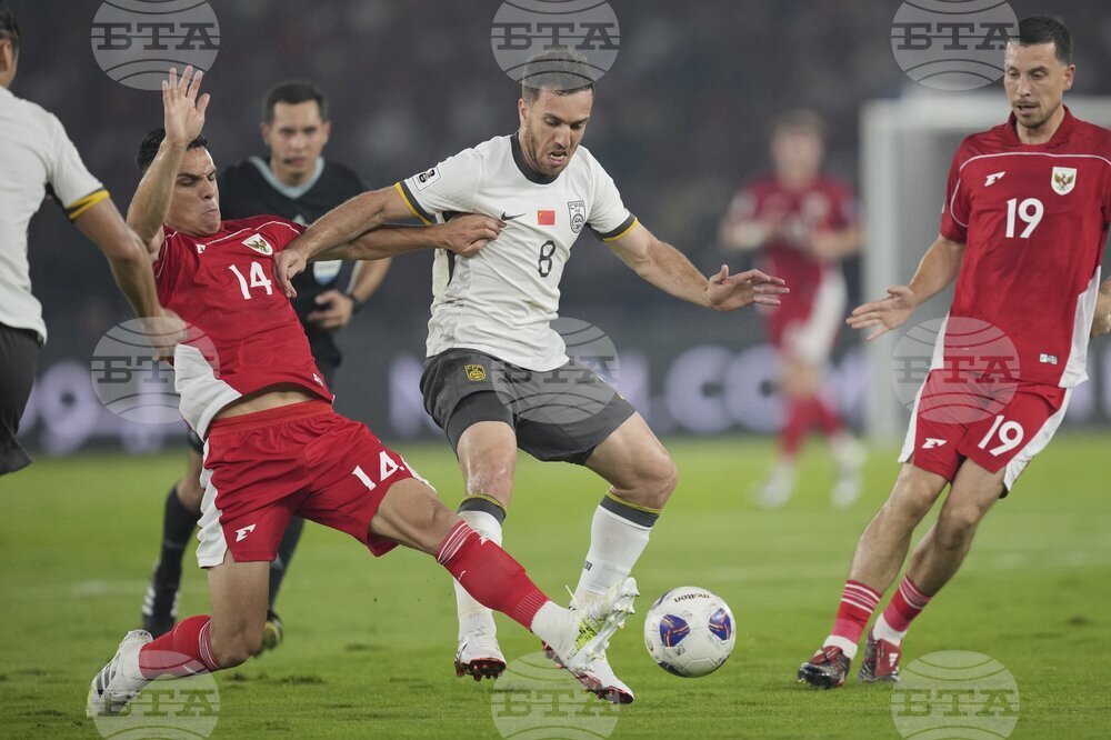 Indonesia China WCup Soccer