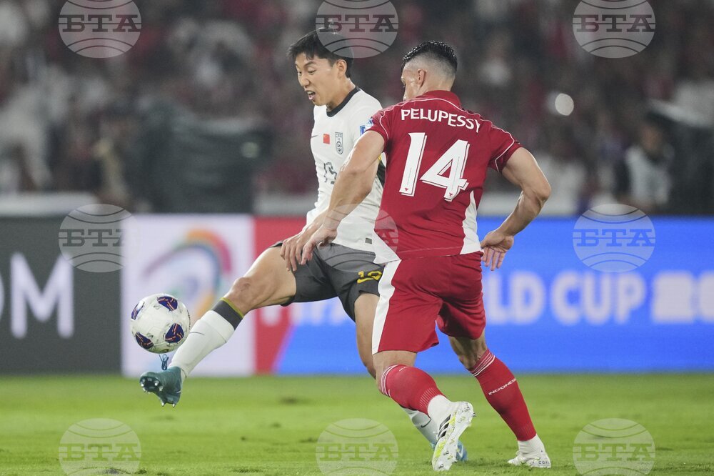 Indonesia China WCup Soccer