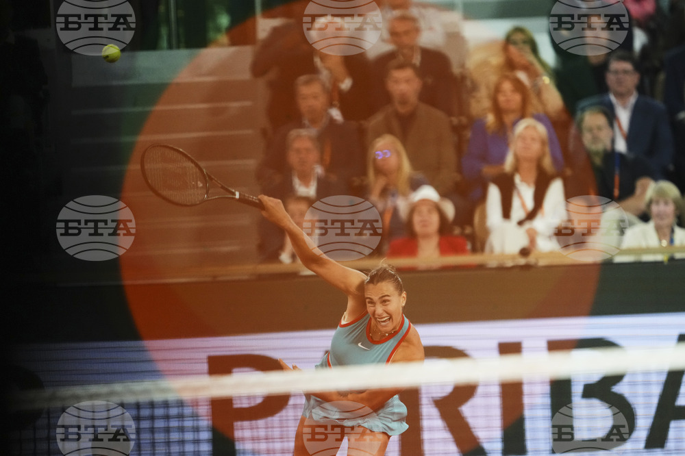 APTOPIX French Open Tennis