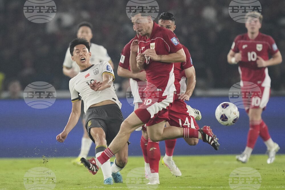 Indonesia China WCup Soccer