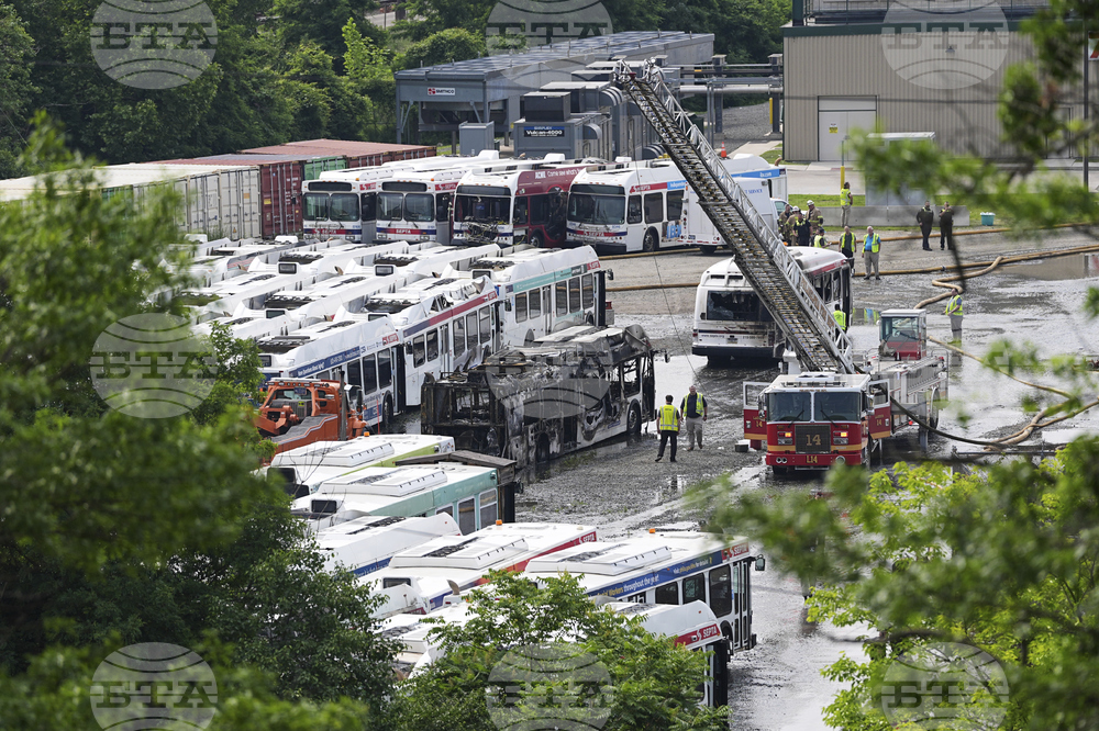 Philadelphia Buses Fire